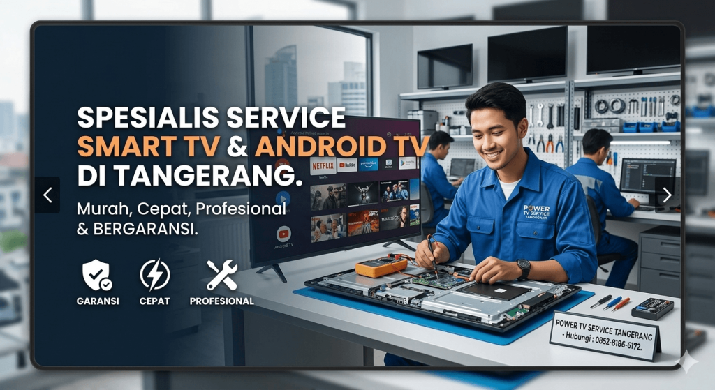 Spesialis Service Smart TV & Android TV di Tangerang